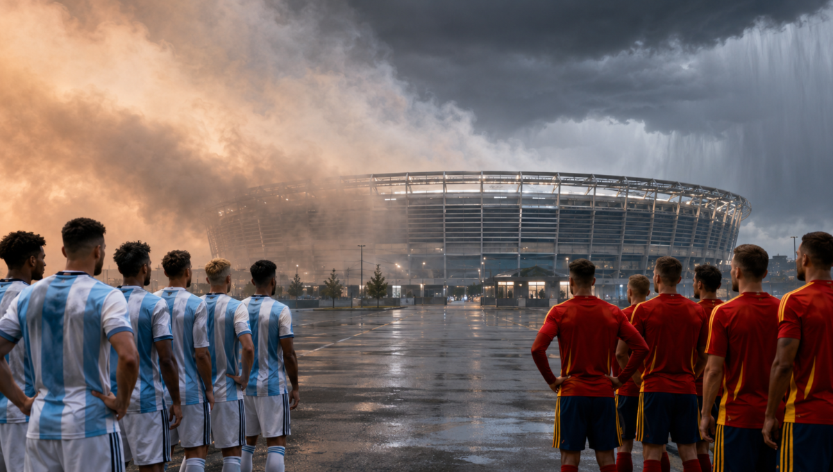 ផ្សែងភ្លើងឆេះព្រៃ គំរាម World Cup Final នៅញូវជឺស៊ី