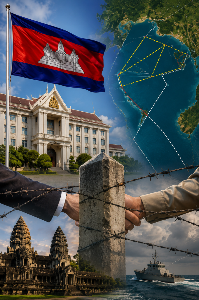 កម្ពុជាអំពាវនាវឱ្យថៃបញ្ឈប់ការពន្យារពេល និងគោរពកិច្ចព្រមព្រៀងព្រំដែនតាម UNCLOS