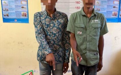 កម្លាំងអាវុធហត្ថខេត្តតាកែវ បង្ក្រាបករណីគ្រឿងញៀន ២ទីតាំង នៅស្រុកព្រៃកប្បាស ឃាត់ខ្លួនជនសង្ស័យ ២នាក់